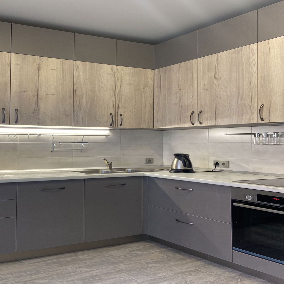 Дизайн кухни гостиной 15 кв м фото с зонированием — фото интерьеров